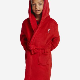 LFC Infants Hooded YNWA Dressing Gown Red 5-6