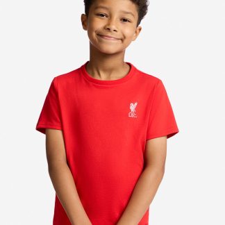 LFC Infants Liverbird Emblem Tee Red 3-4