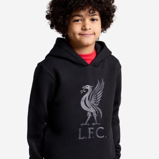LFC Infants Liverbird Hoodie Black 5-6