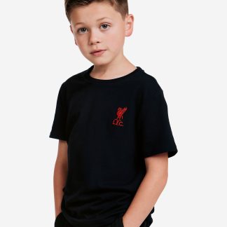 LFC Infants Liverbird Tee Black 5-6