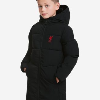 LFC Infants Long Puffa Jacket Black 5-6