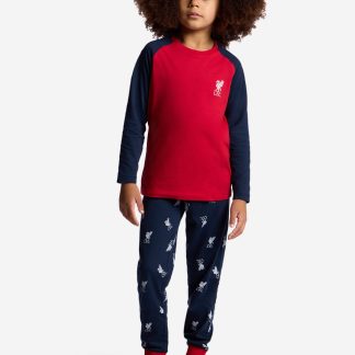 LFC Infants Lounge Pyjama Set Navy 5-6