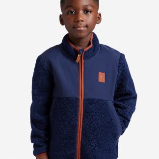 LFC Infants Panel Fleece Navy 5-6