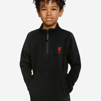 LFC Infants Quarter Zip Fleece Black 5-6