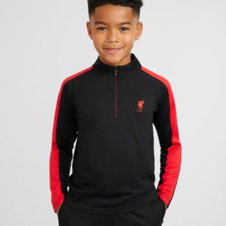 LFC Infants Quarter Zip Top Black 5-6