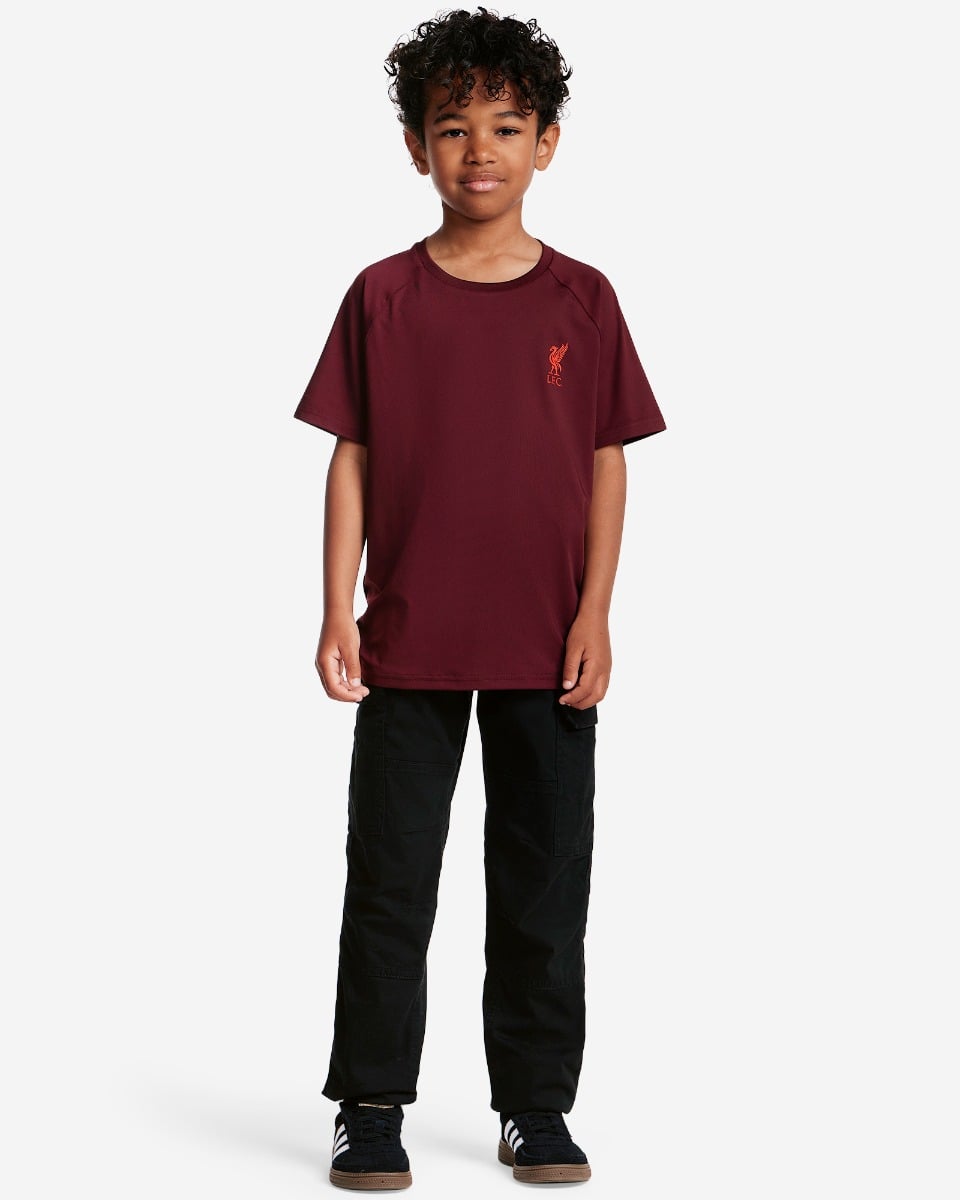 LFC Infants Raglan Tee Dark Red 5-6