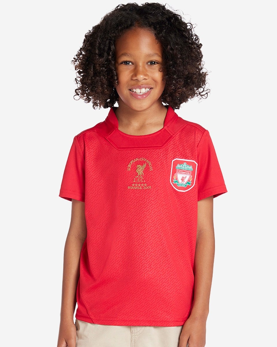 LFC Infants Retro 2005 Istanbul Home Shirt 5-6