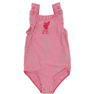 LFC Infants Seersucker Costume Red & White 5-6