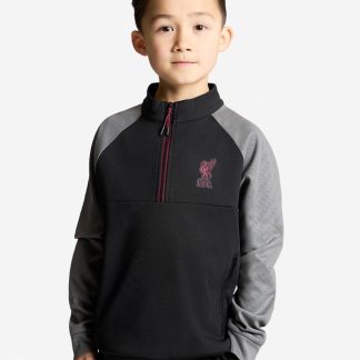 LFC Infants Tracksuit Black 5-6