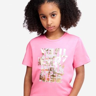 LFC Infants YNWA Foil Tee Pink 5-6