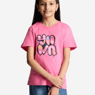 LFC Infants YNWA Graffiti Tee Pink 5-6