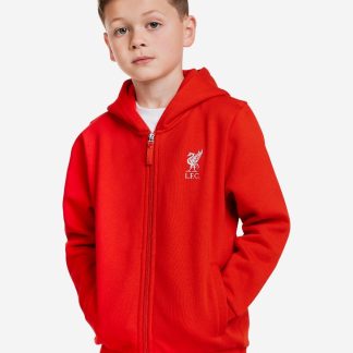 LFC Infants Zip Through Hoodie Red 5-6