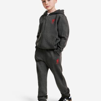 LFC Infants Zip Through Jog Set Charcoal 5-6