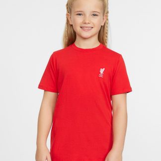 LFC Liverbird Infants Embroidered Tee Red 5-6
