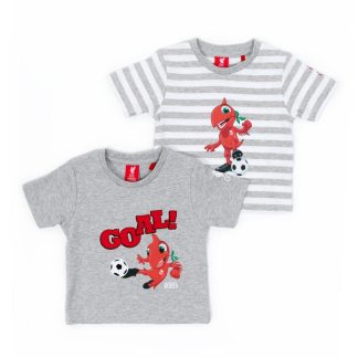 LFC Mighty Red 2pk Baby Tees 9-12