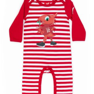 LFC Mighty Red Baby Romper Red NB