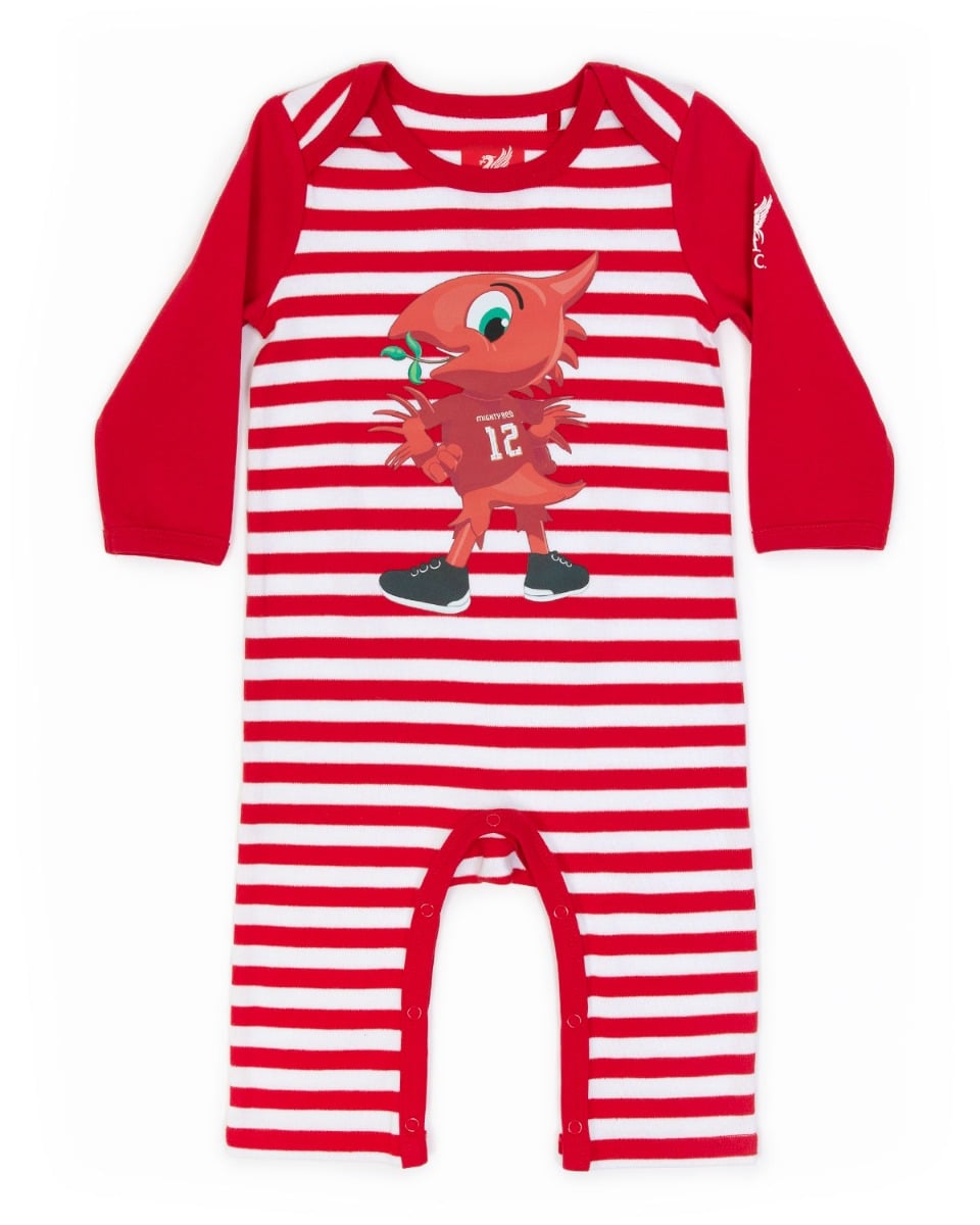 LFC Mighty Red Baby Romper Red NB