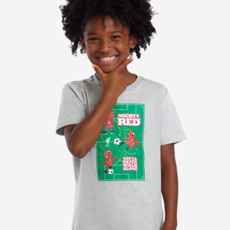 LFC Mighty Red Infants Tee Grey 7-8