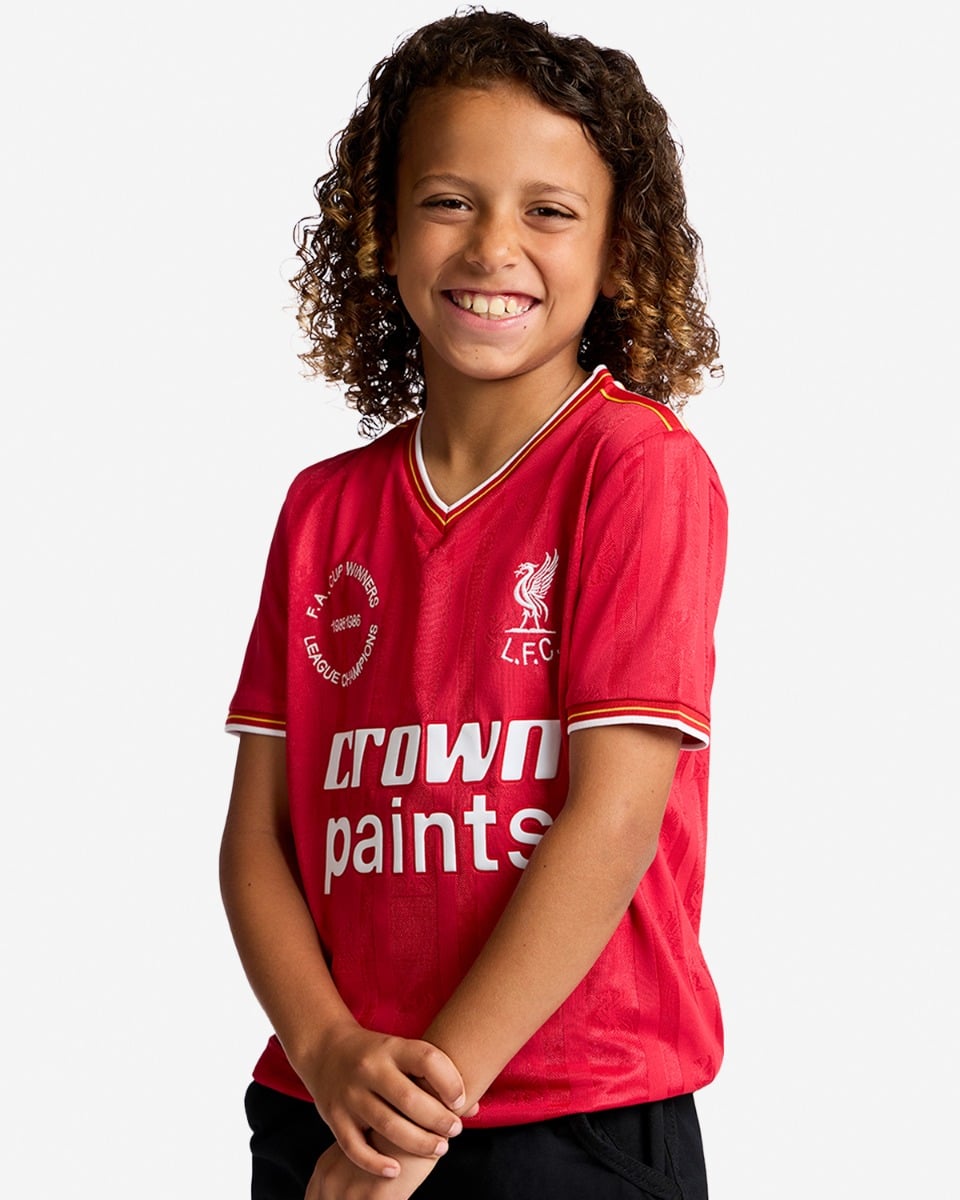 LFC Retro Infants 1986 Home Shirt 5-6