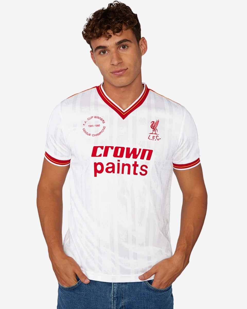 LFC Retro Mens 1986 Away Shirt XXXL