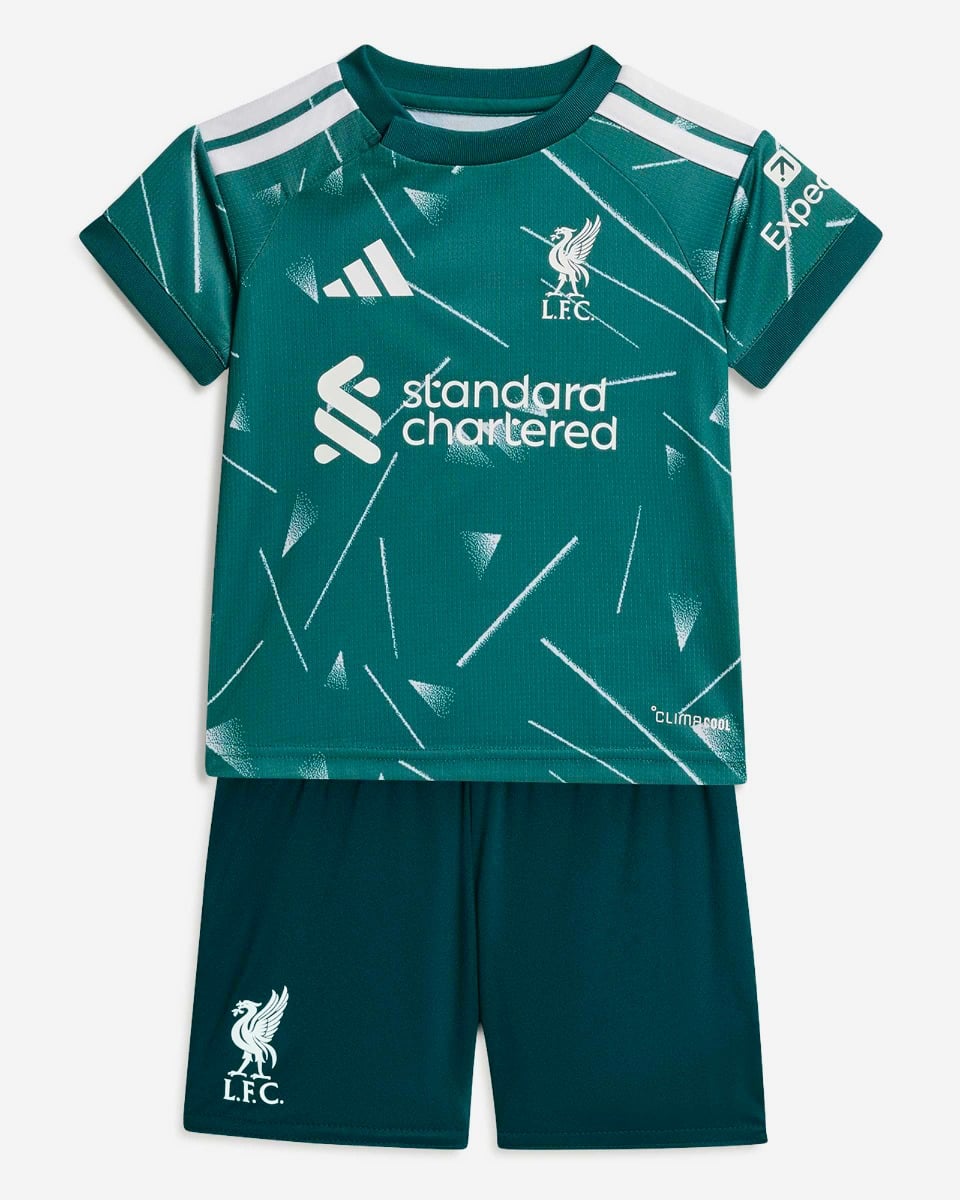 LFC adidas Baby 26/27 Goalkeeper Kit Green 9-12M
