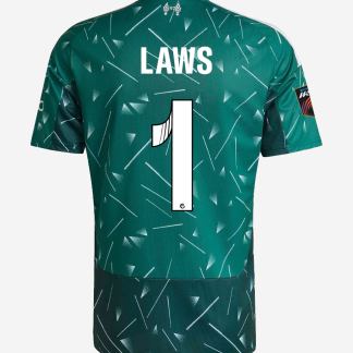 LFC adidas Mens 26/27 Home Goalkeeper Jersey - Barclays Women's Super League - Womens Super League Patch - Women's Super League - LAWS-1 XL