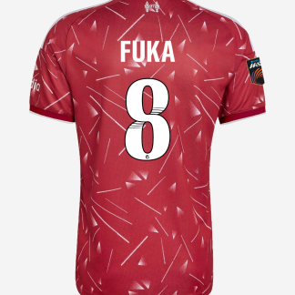 LFC adidas Mens 26/27 Home Jersey - Barclays Women's Super League - Womens Super League Patch - Women's Super League - FUKA-8 XL