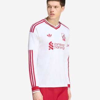 LFC adidas Mens 26/27 Long Sleeve Away Jersey XL