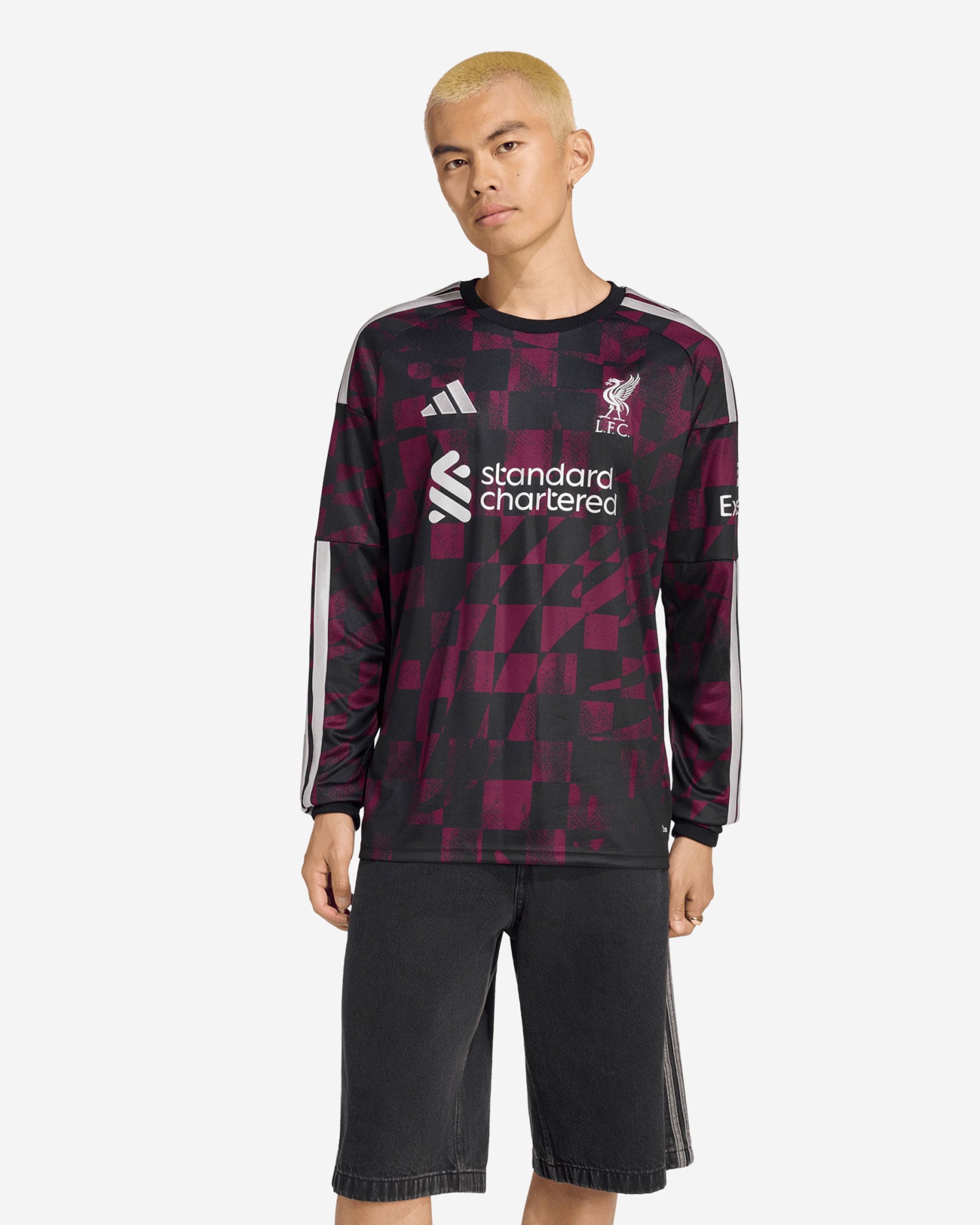 LFC adidas Mens 26/27 Long Sleeve Third Jersey XL