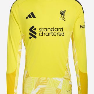 LFC adidas Mens 26/27 Tiro Goalkeeper Long Sleeve Jersey Yellow XL