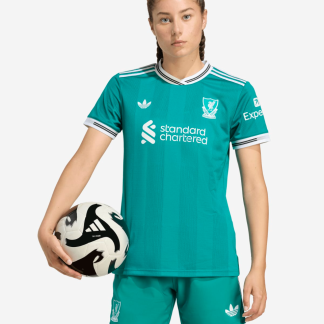 LFC adidas Womens 25/26 Authentic Third Short Sleeve Jersey XS
