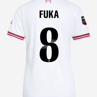 LFC adidas Womens 26/27 Away Jersey - Barclays Women's Super League - Womens Super League Patch - Womens Super League - FUKA-8 XS