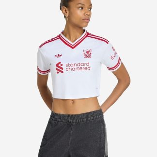 LFC adidas Womens 26/27 Away Jersey Crop XS