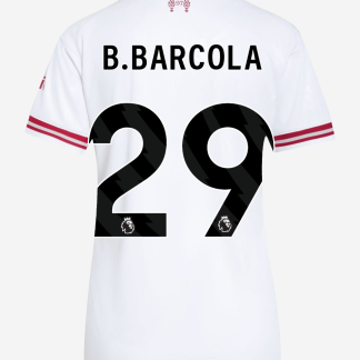 LFC adidas Womens 26/27 Away Jersey - Premier League - B.BARCOLA-29 XS
