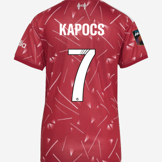 LFC adidas Womens 26/27 Home Jersey - Barclays Women's Super League - Womens Super League Patch - Women's Super League - KAPOCS-7 XS