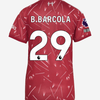 LFC adidas Womens 26/27 Home Jersey - Premier League - B.BARCOLA-29 XS