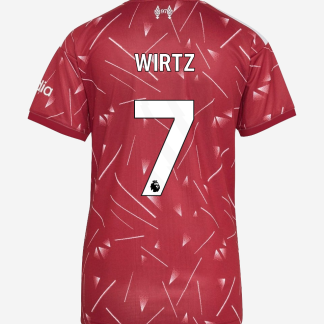 LFC adidas Womens 26/27 Home Jersey - Premier League - WIRTZ - 7 XS