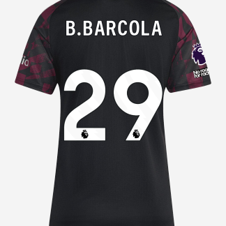 LFC adidas Womens 26/27 Third Jersey - Premier League - B.BARCOLA-29 XS