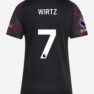 LFC adidas Womens 26/27 Third Jersey - WIRTZ - 7 - Premier League XS