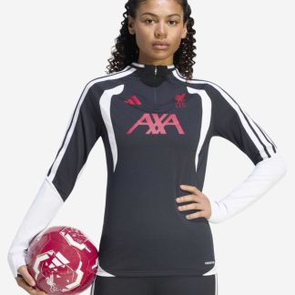 LFC adidas Womens 26/27 Tiro Training Top Black XS