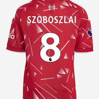LFC adidas Youth 26/27 Home Jersey - Premier League - Premier League Patch | Youth - Premier League - SZOBOSZLAI-8 9-10Y