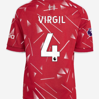 LFC adidas Youth 26/27 Home Jersey - Premier League - Premier League Patch | Youth - Premier League - VIRGIL-4 9-10Y