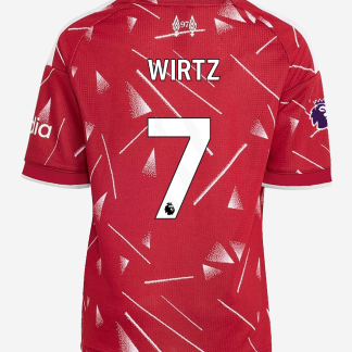 LFC adidas Youth 26/27 Home Jersey - Premier League - Premier League Patch | Youth - Premier League - WIRTZ-7 9-10Y