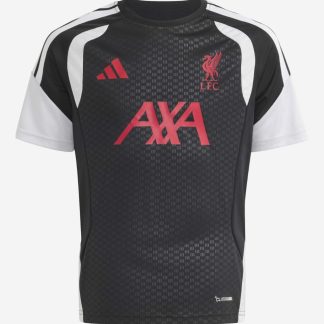 LFC adidas Youth 26/27 Tiro Training Jersey Black 9-10Y